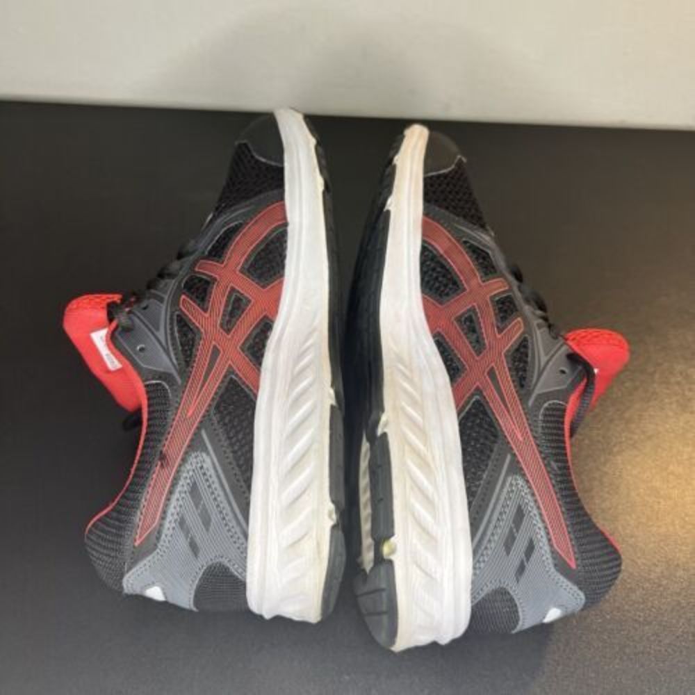Asics Mens Size 8.5 Jolt 2 Running Shoes 1011A167 Red/Black Lace Up Sneakers - Picture 5 of 10